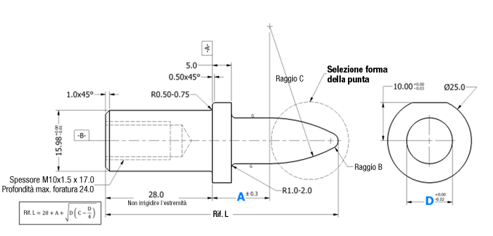 [NAAMS] Respot Pin ARP Small Head:Immagine relativa